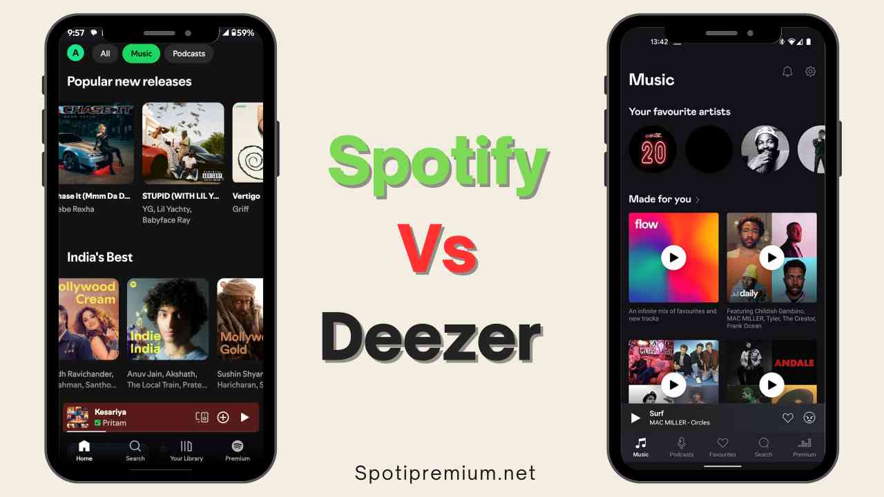 Deezer Vs Spotify