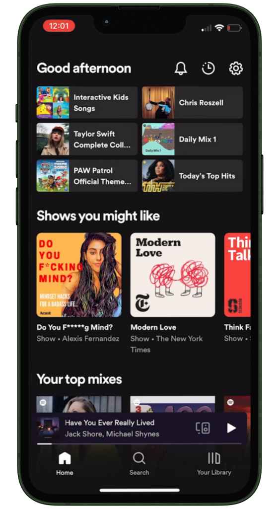 Spotify Premium APK 16 Spotify Screenshot 3