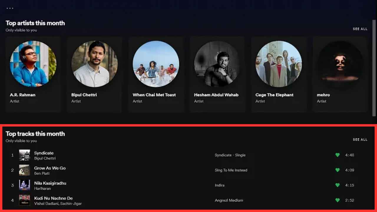 Spotify Stats on PC 3