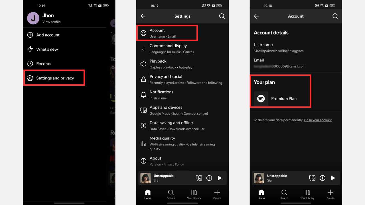 How to Check Premium Account After Installing the App