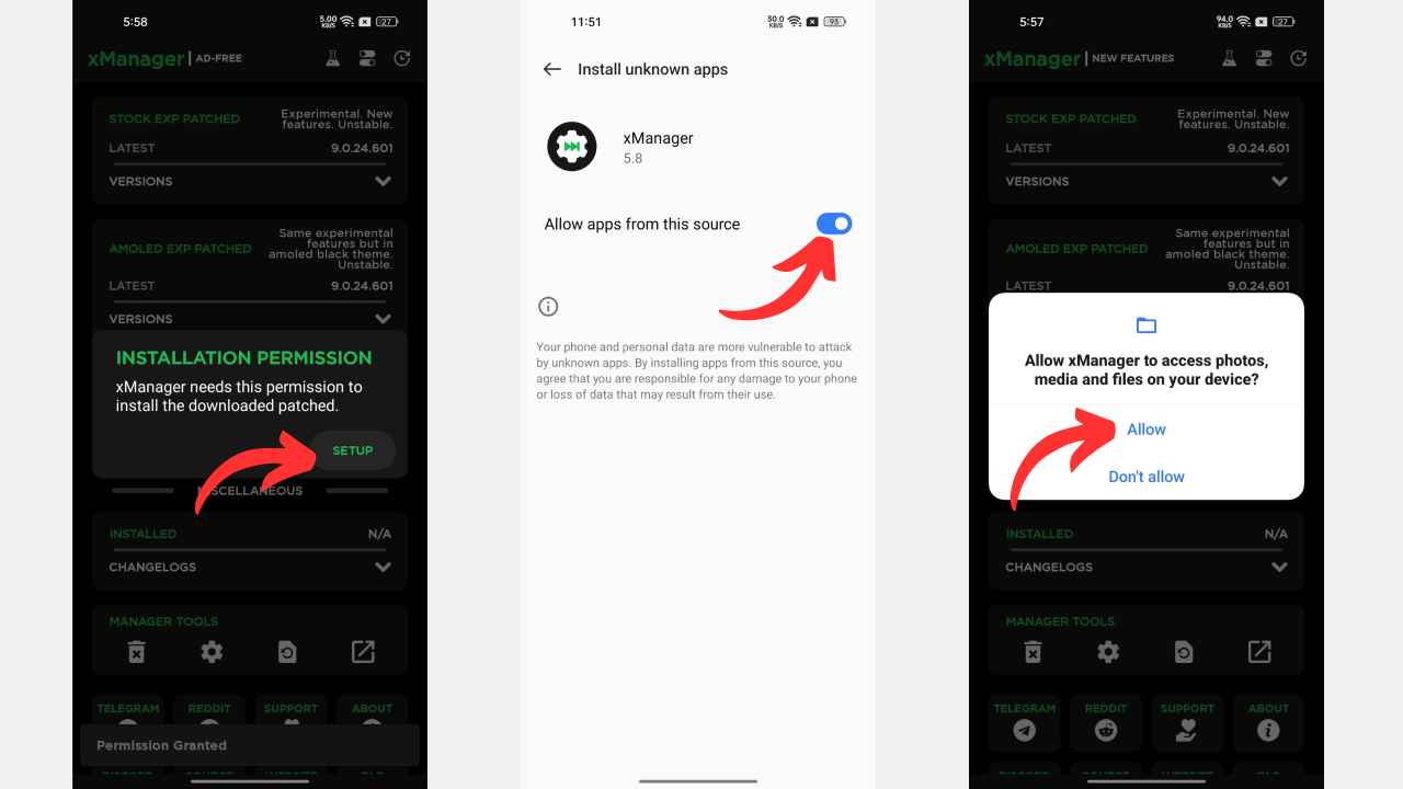 Install Spotify Premium APK From xManager 1